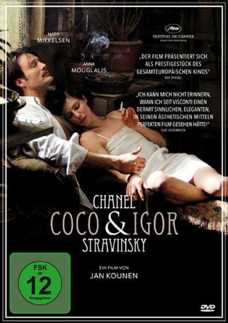 Coco Chanel &amp; Igor Stravinsky, DVD