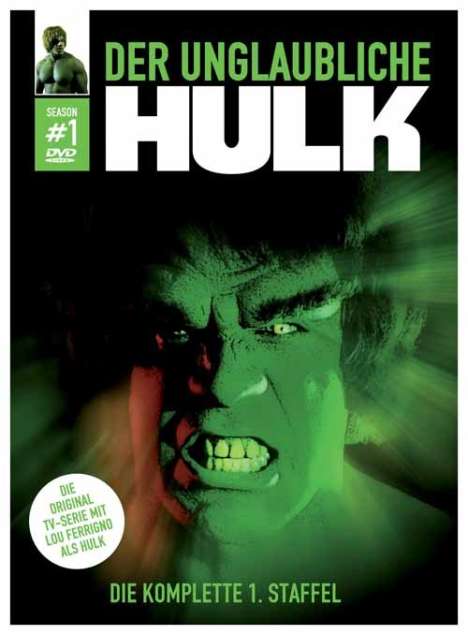 Der unglaubliche Hulk Season 1, 4 DVDs