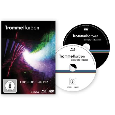 Christoph Haberer (geb. 1951): Trommelfarben, 1 Blu-ray Disc and 1 DVD