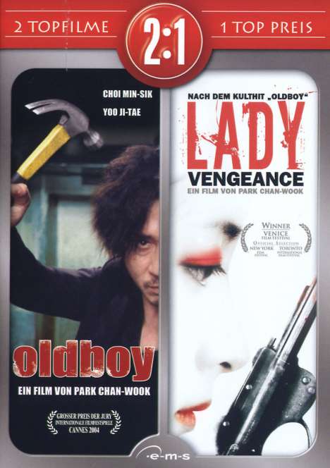 Oldboy / Lady Vengeance, 2 DVDs