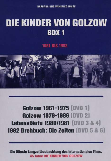 Die Kinder von Golzow Box 1 (1961-1992), 6 DVDs