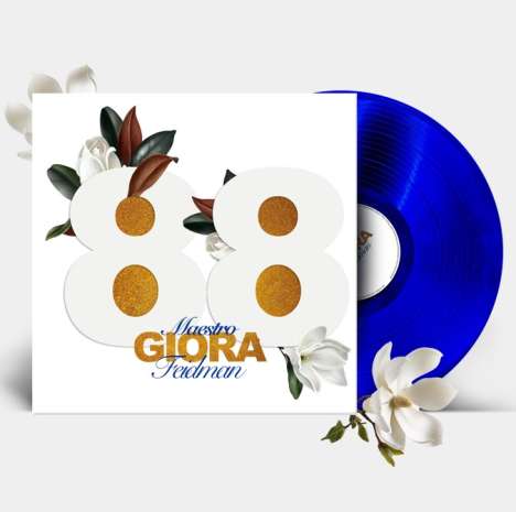Giora Feidman (geb. 1936): Maestro Giora Feidman eighty-eight (Limited Edition) (Blue Vinyl) (nummerierte und handsignierte Sonderauflage), LP