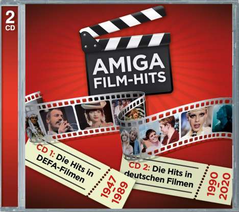Filmmusik: AMIGA Film-Hits, 2 CDs