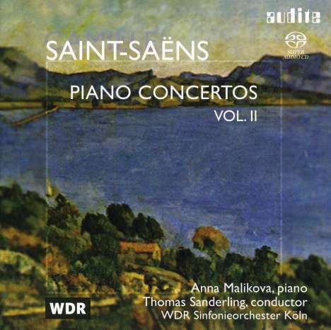 Camille Saint-Saens (1835-1921): Klavierkonzerte Vol.2, Super Audio CD