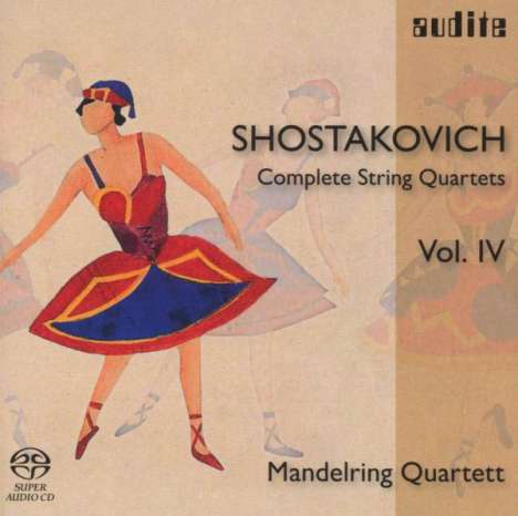 Dmitri Schostakowitsch (1906-1975): Sämtliche Streichquartette Vol.4 (Mandelring Quartett), Super Audio CD
