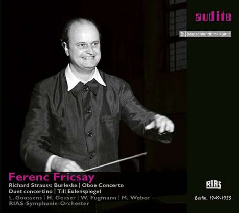 Ferenc Fricsay dirigiert Richard Strauss, CD
