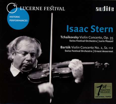 Isaac Stern - Lucerne Festival 1956 &amp; 1958, CD