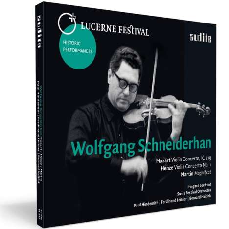 Wolfgang Schneiderhan - Lucerne Festival, CD