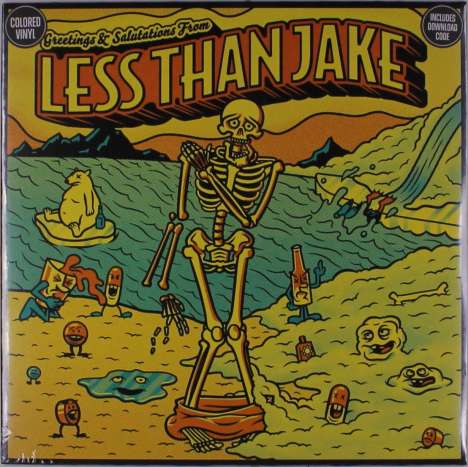 Less Than Jake: Greetings And Salutations (Yellow Vinyl), LP