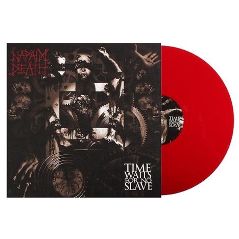 Napalm Death: Time Waits For No Slave (Limited Edition) (Red Vinyl), LP