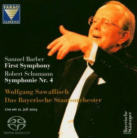 Wolfgang Sawallisch live am 21.Juli 2003, Super Audio CD