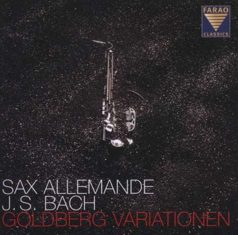 Johann Sebastian Bach (1685-1750): Goldberg-Variationen BWV 988 für Saxophonquartett, CD