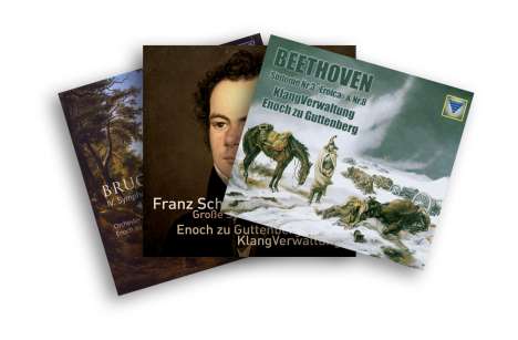 Enoch zu Guttenberg dirigiert Symphonien (Exklusivset für jpc), 1 CD und 2 Super Audio CDs