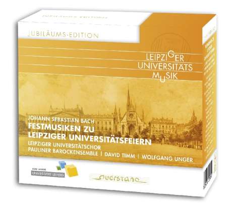 Johann Sebastian Bach (1685-1750): Kantaten - Festmusiken zu Leipziger Universitäten, 5 CDs