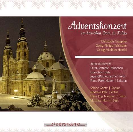 Adventskonzert im barocken Dom zu Fulda, 2 CDs
