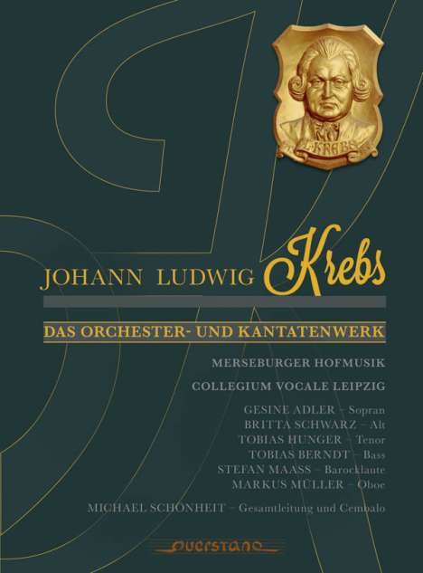 Johann Ludwig Krebs (1713-1780): Das Orchester- und Kantatenwerk, 4 CDs