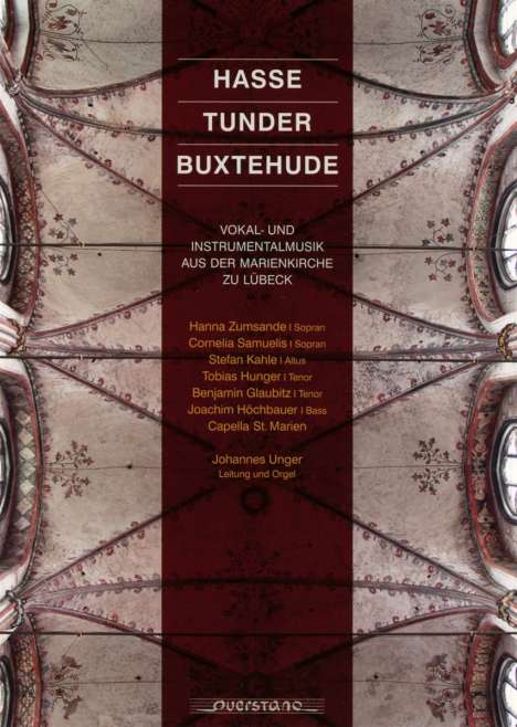 Hasse / Tunder / Buxtehude - Vokal- &amp; Instrumentalmusik aus der Marienkirche Lübeck, CD
