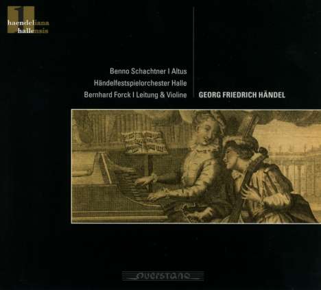 Georg Friedrich Händel (1685-1759): Haendeliana Hallensis 1, CD