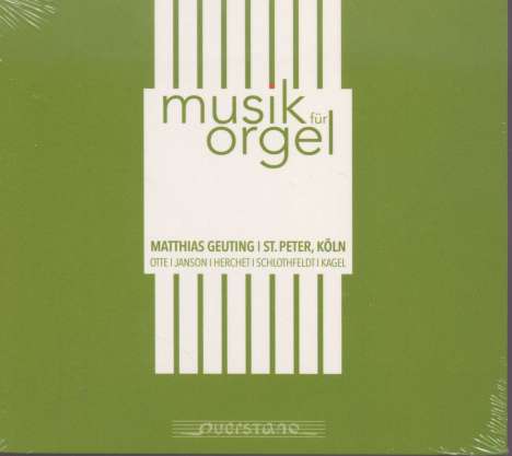 Matthias Geuting - Musik für Orgel, CD