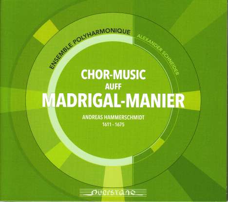 Andreas Hammerschmidt (1612-1675): Chor-Music auff Madrigal-Manier, CD