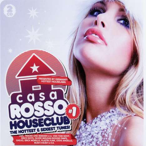 Casa Rosso Houseclub No. 1, 2 CDs