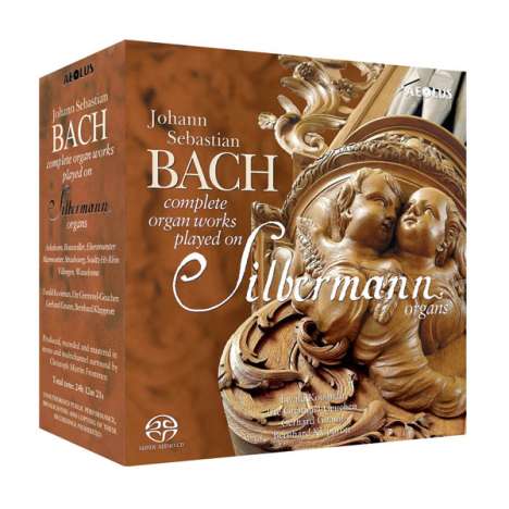 Johann Sebastian Bach (1685-1750): Orgelwerke (Gesamtaufnahme auf Silbermann-Orgeln/SACD), 19 Super Audio CDs