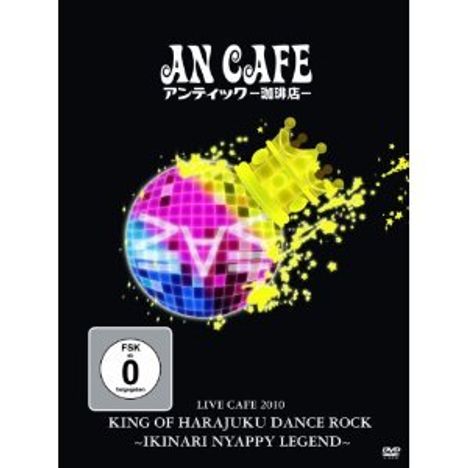An Cafe: Live Cafe 2010: King Of Harajuku Dance Rock, 3 DVDs