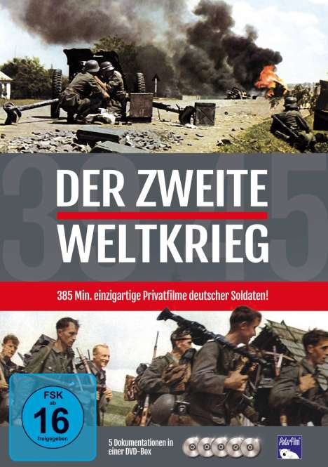 Der Zweite Weltkrieg, 5 DVDs