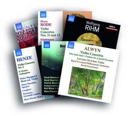 Violinkonzert-Raritäten (Exklusiv-Set für jpc), 6 CDs