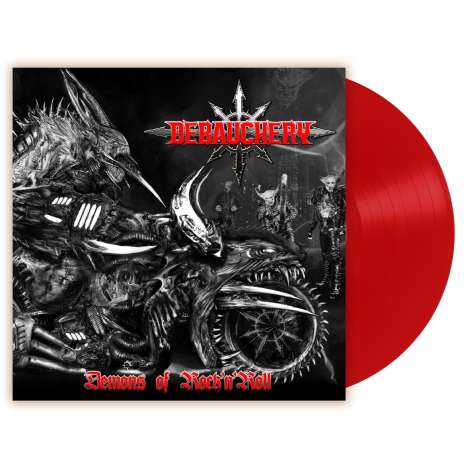 Debauchery Vs. Blood God: Demons Of Rock'n'Roll (Limited Edition) (Red Vinyl), LP