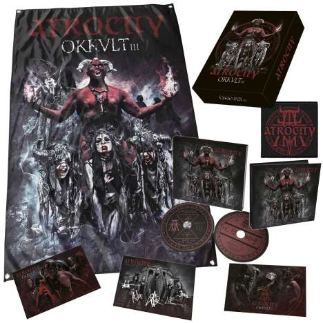Atrocity: Okkult III (Limited Boxset), 2 CDs und 1 Merchandise
