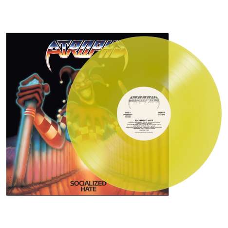 Atrophy: Socialized Hate (Limited Edition) (Clear Yellow Vinyl), LP