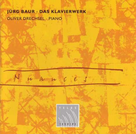 Jürg Baur (1918-2010): Das Klavierwerk, CD