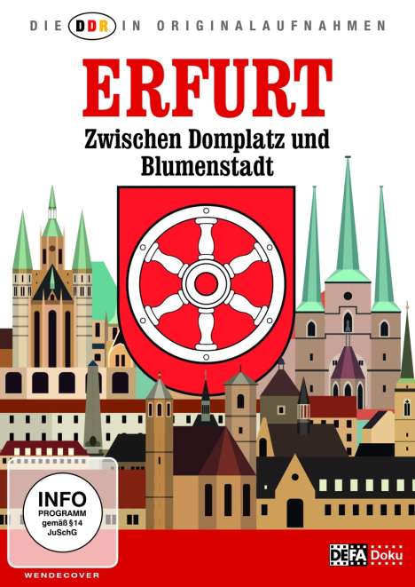 Die DDR In Originalaufnahmen: Erfurt - Zwischen Domplatz und Blumenstadt, DVD
