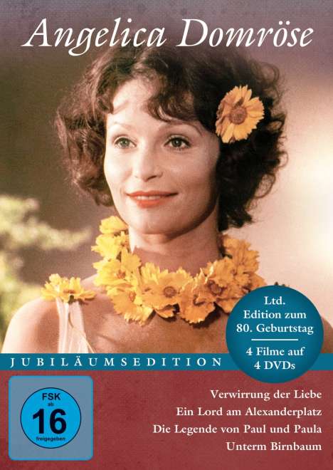 Angelica Domröse (Jubiläumsedition) (4 Filme), 4 DVDs