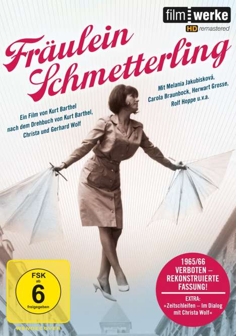Fräulein Schmetterling, DVD