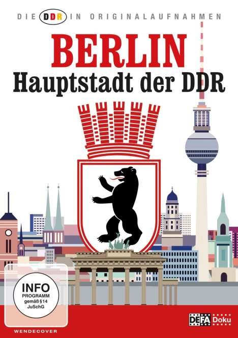 Die DDR in Originalaufnahmen: Berlin Hauptstadt der DDR, 2 DVDs