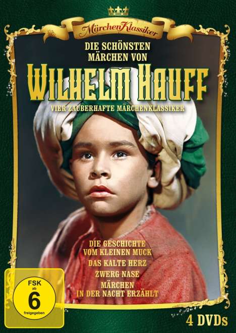 Die schönsten Märchen von Wilhelm Hauff, 4 DVDs