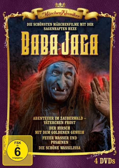 Hexe Baba Jaga Box, 4 DVDs