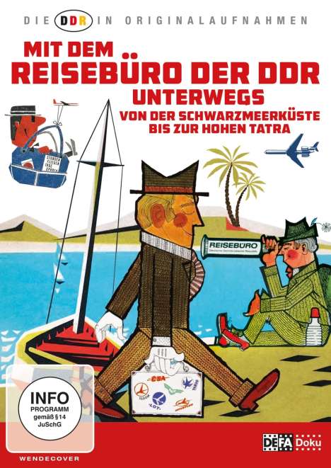 Die DDR in Originalaufnahmen: Mit dem Reisebüro der DDR unterwegs, DVD