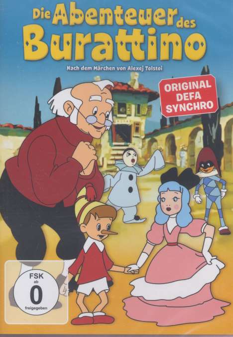 Die Abenteuer des Burattino, DVD