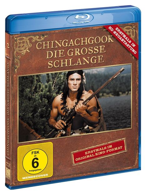 Chingachgook, die grosse Schlange (Blu-ray), Blu-ray Disc