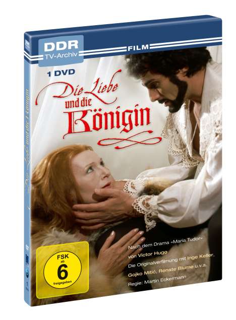 Die Liebe und die Königin, DVD
