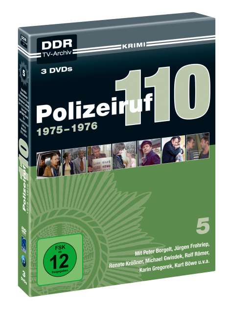 Polizeiruf 110 Box 5, 3 DVDs