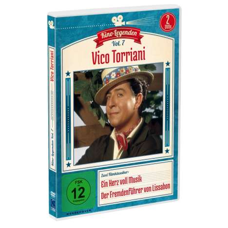 Vico Torriani: Ein Herz voll Musik / Der Fremdenführer von Lissabon, 2 DVDs
