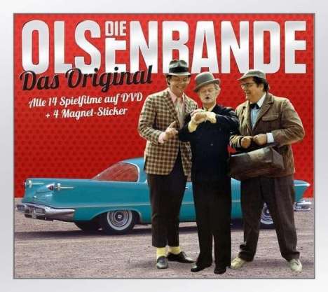 Die Olsenbande - Das Original (Box 2019), 14 DVDs