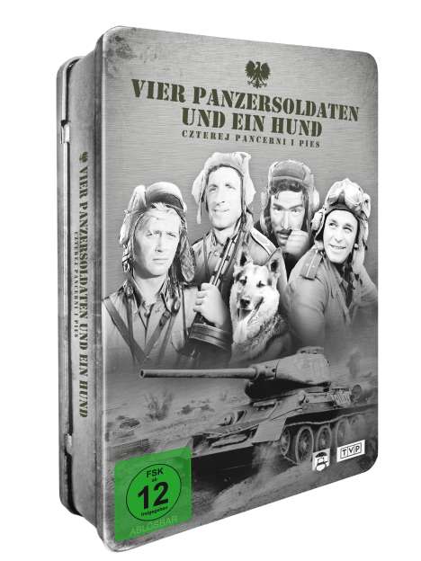 Vier Panzersoldaten und ein Hund (Silver Edition), 8 DVDs
