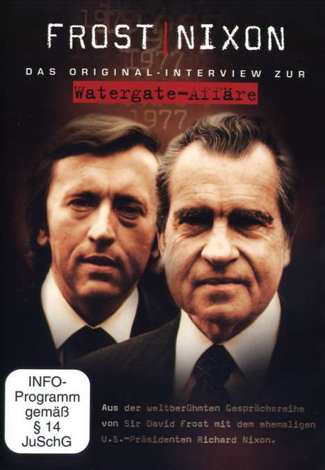 Frost/Nixon - Original-Interview zur Watergate-Affäre (OmU), DVD