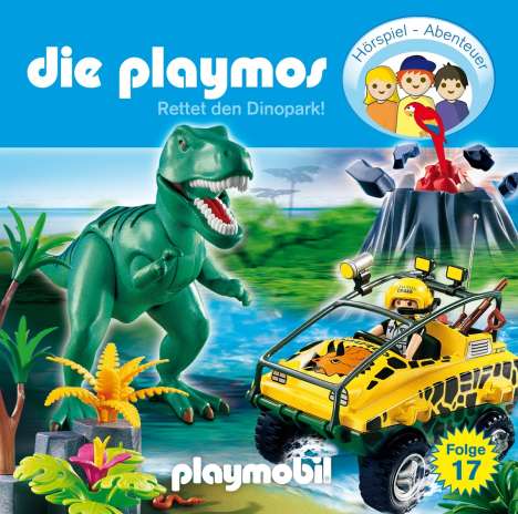 Die Playmos (17) - Rettet den Dinopark, CD