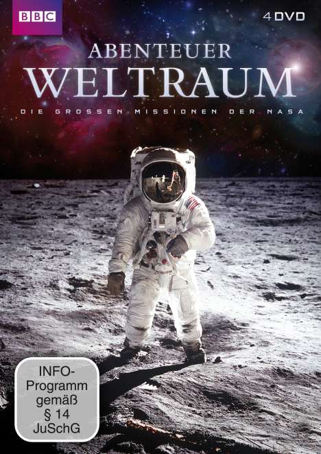 Abenteuer Weltraum - Die großen Missionen der NASA, 4 DVDs